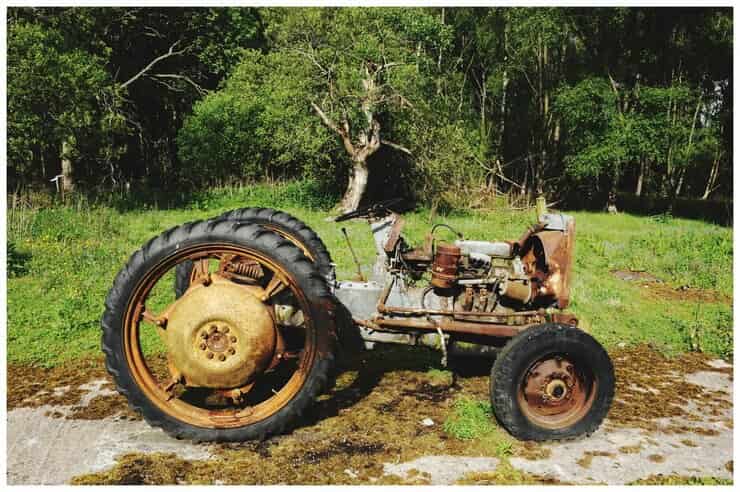 تصویر 1 از قیمت خرید تیلر چهار چرخ قدیمی عمده به صرفه و ارزان